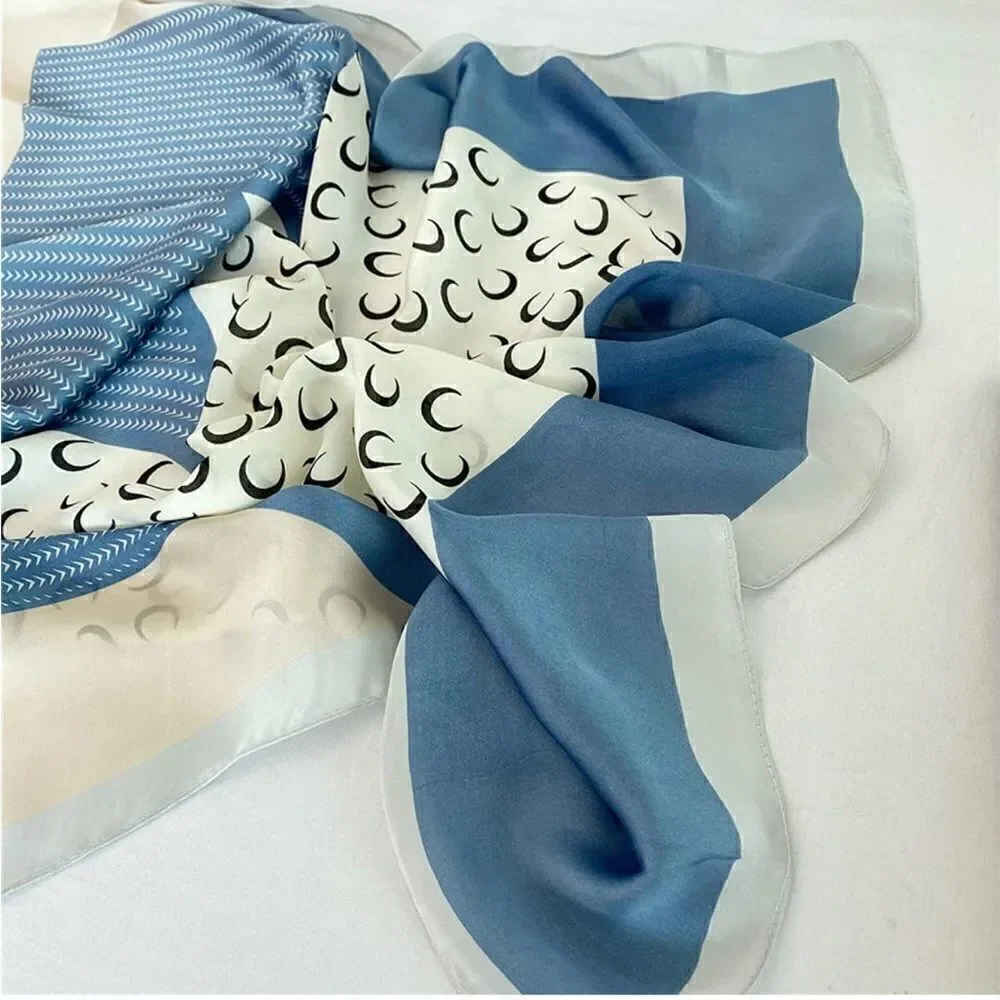 Blue Moon Silky Scarf